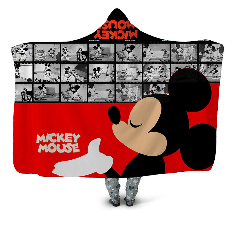 Mickey Mouse Hooded Blanket