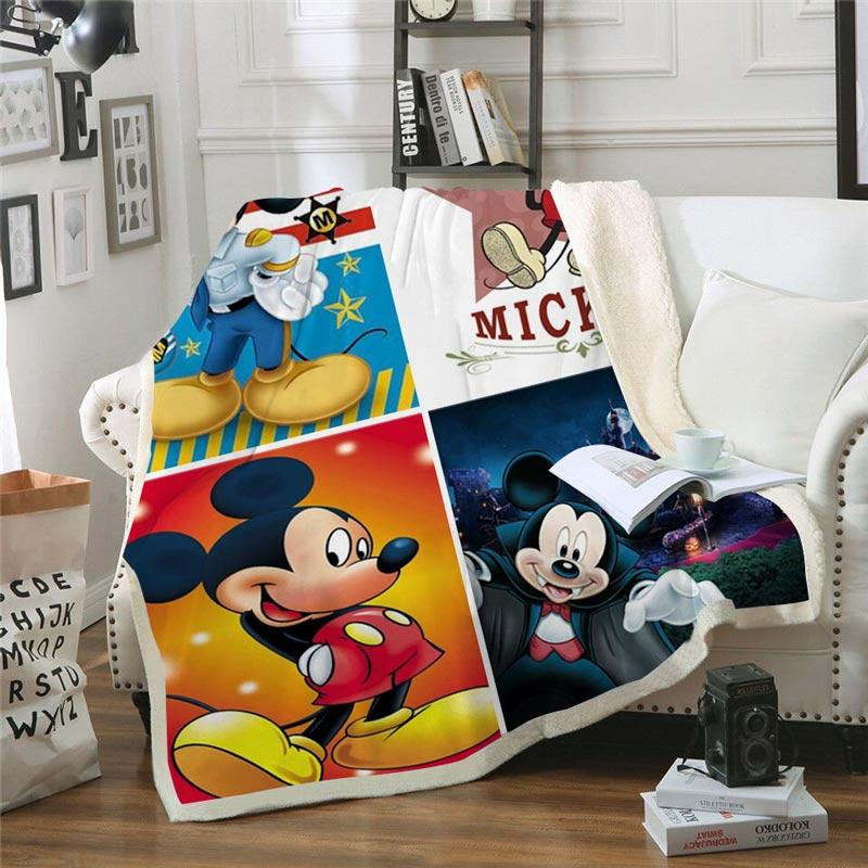 Mickey mouse online fleece blanket