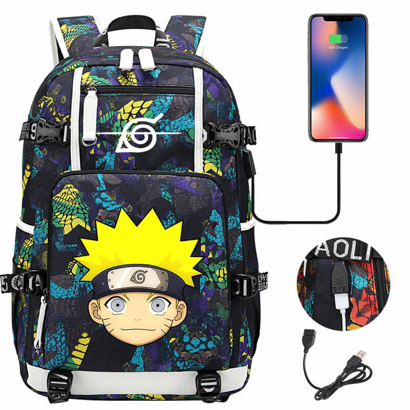 Naruto ECO Backpack 2.0 Sunrise, Orange, One Size