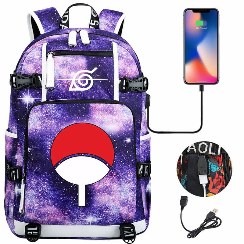 Naruto Letters Trolley backpack for school, Schoolbag 46 cm - Javoli D