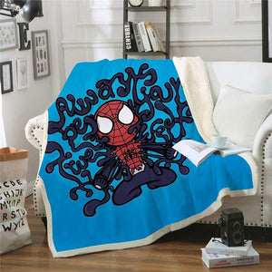 Spider-Man throw blanket