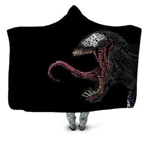 Venom Hooded Blanket