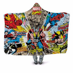 Spiderman Hooded Blanket