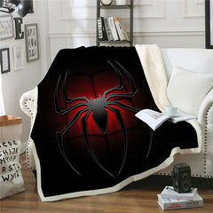 Spiderman Throw Blanket