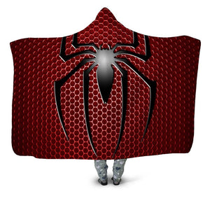 Spiderman Hooded Blanket