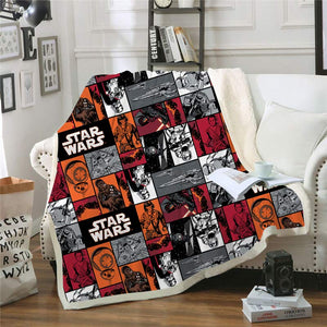 Star Wars Throw Blanket | Star Wars Fleece Blanket for Adult Kids
