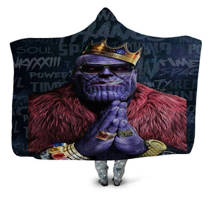 Thanos  hooded blanket