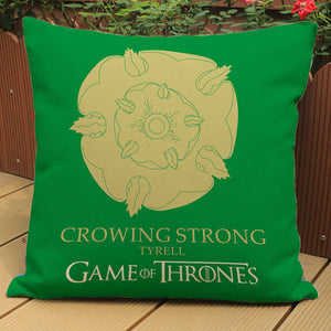 Game of Thrones 100% Cotton Throw Pillow Case Game of Thrones Decor Throw Pillow Cover