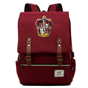 Harry Potter Gryffindor Backpack Laptop Notebook School Bag