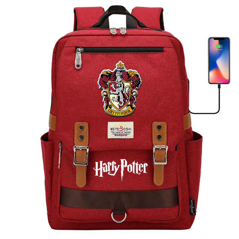 Mochila Harry Potter Gryffindor  Harry potter backpack, Harry