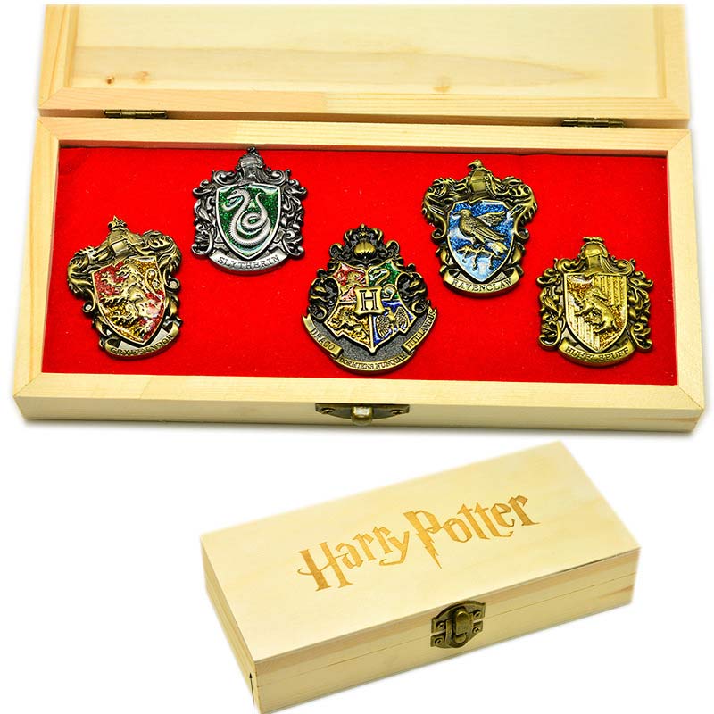 Harry Potter Pin Hogwarts Badges Ravenclaw Lapel Pin for Harry