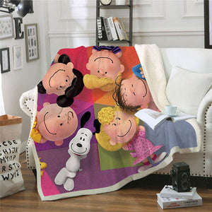 The Peanuts Movie Blanket
