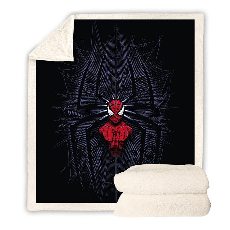 Spiderman blanket queen 2025 size
