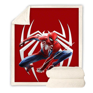 Spider-Man throw blanket