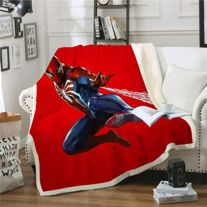Spiderman Blanket for Adult Kids  Spider-Man Throw Blanket